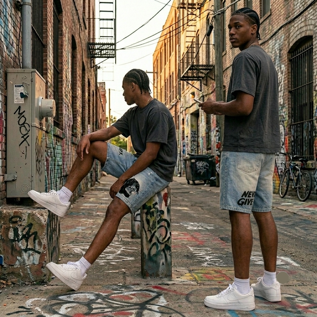 Shorts Trapx - Never Give Up