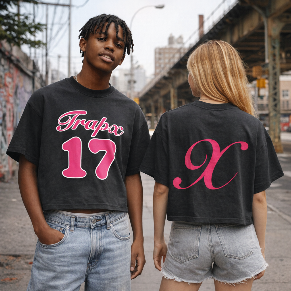 T-Shirt "Trapx 17" – Pink Edition