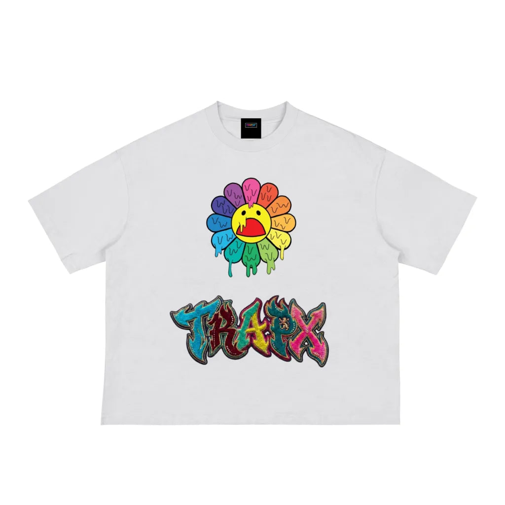 TShirt Trapx Flower Graffiti